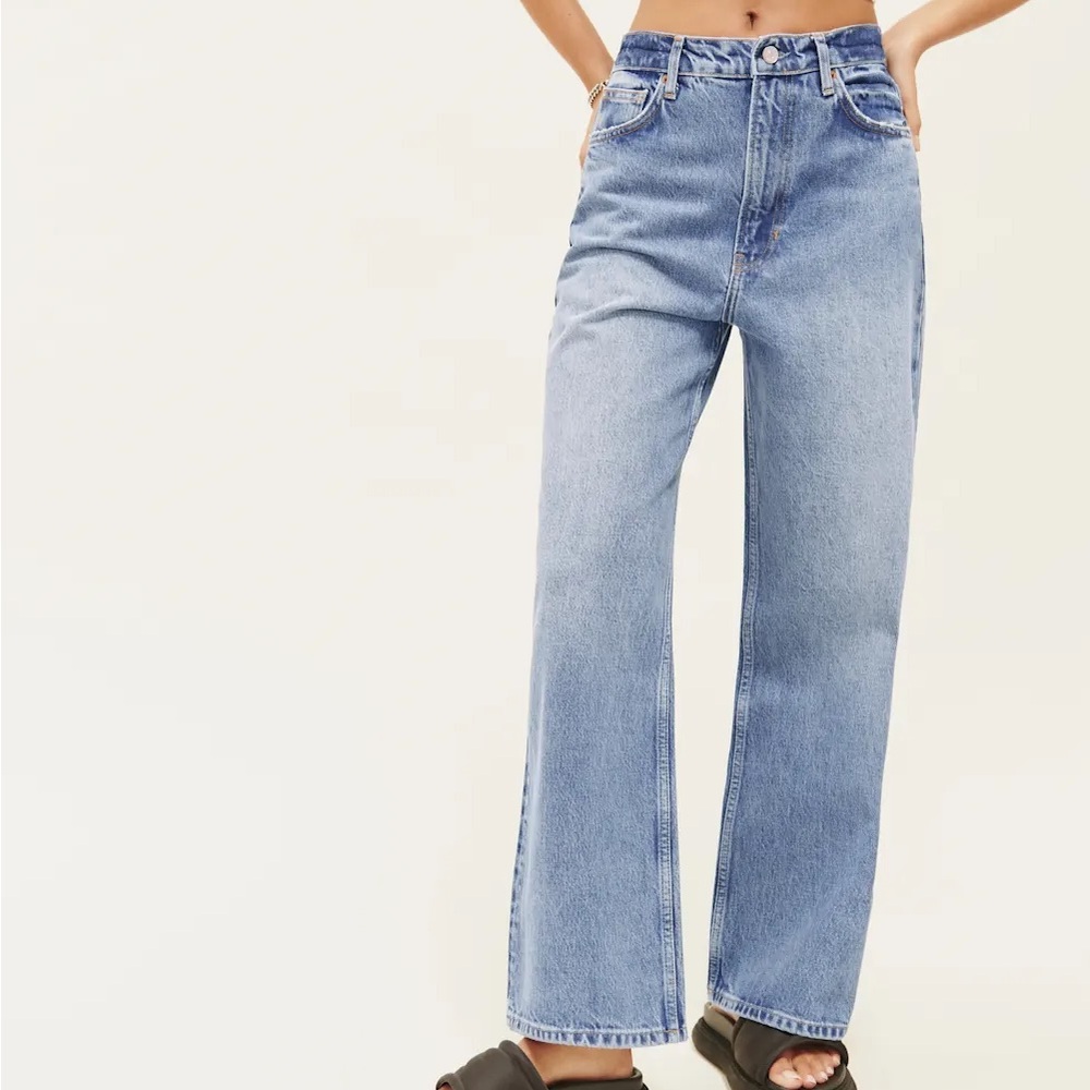 Reformation Wilder High Rise Crop Jean